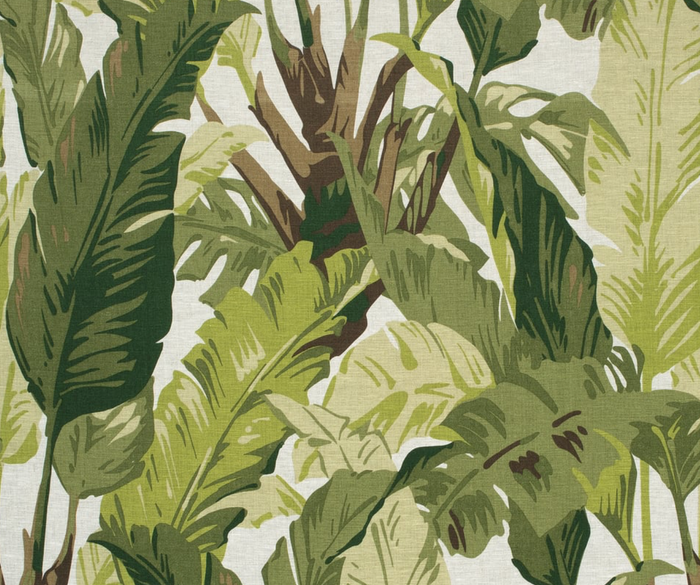 Dekowe Travelers Palm Pillow Cover In Sage