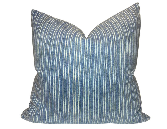 dekowe Tristan Pillow Cover in Aurora Blue