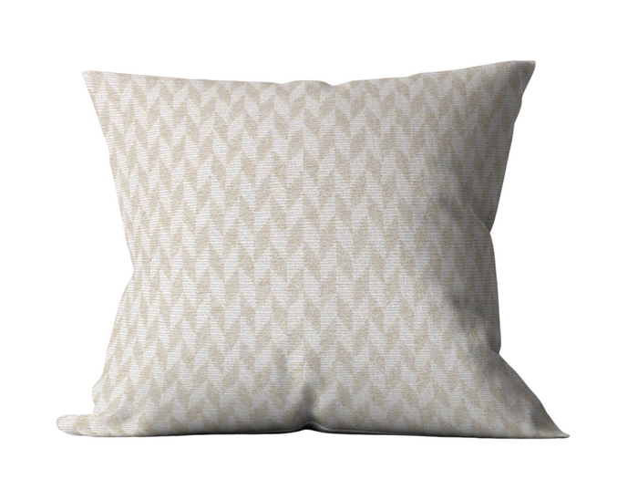 dekowe Tupai Woven Pillow Cover in Tan Brown