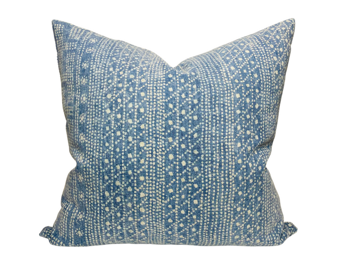 dekowe Turandot Pillow Cover in Aurora Blue