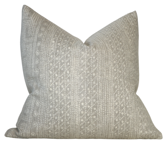 dekowe Turandot Pillow Cover in Sterling