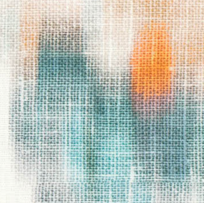 Dekowe Wild Garden Pillow Cover In Mandarin