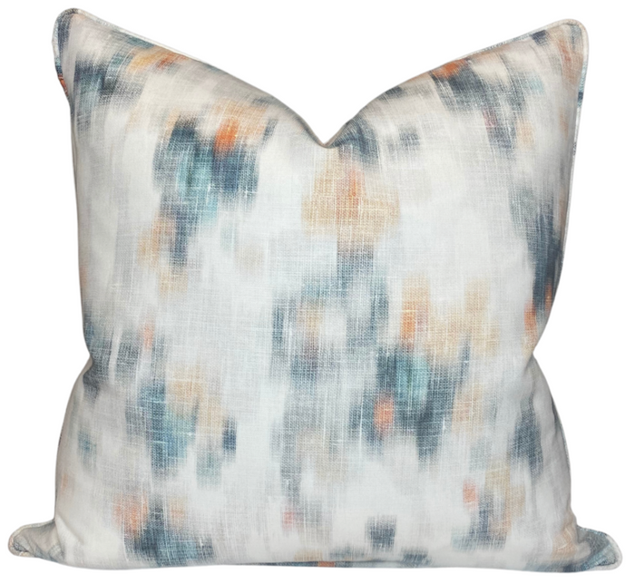 dekowe Wild Garden Pillow Cover in Mandarin