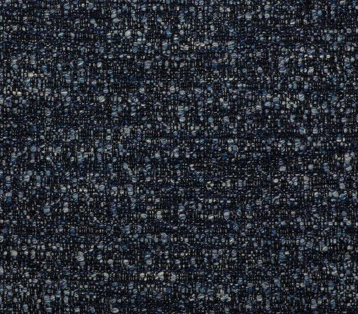 Dekowe Zanzibar Tweed Pillow Cover In Indigo