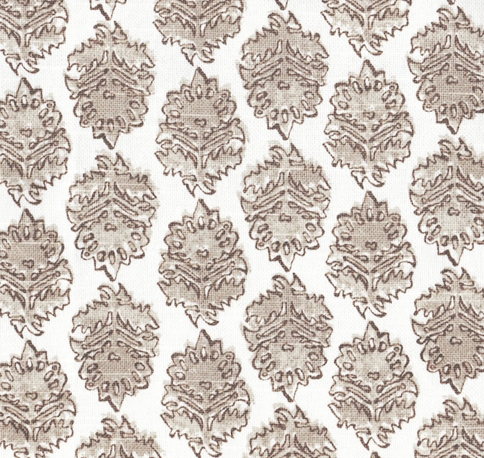 Dekowe ZIRA Floral Pillow Cover In Bisque