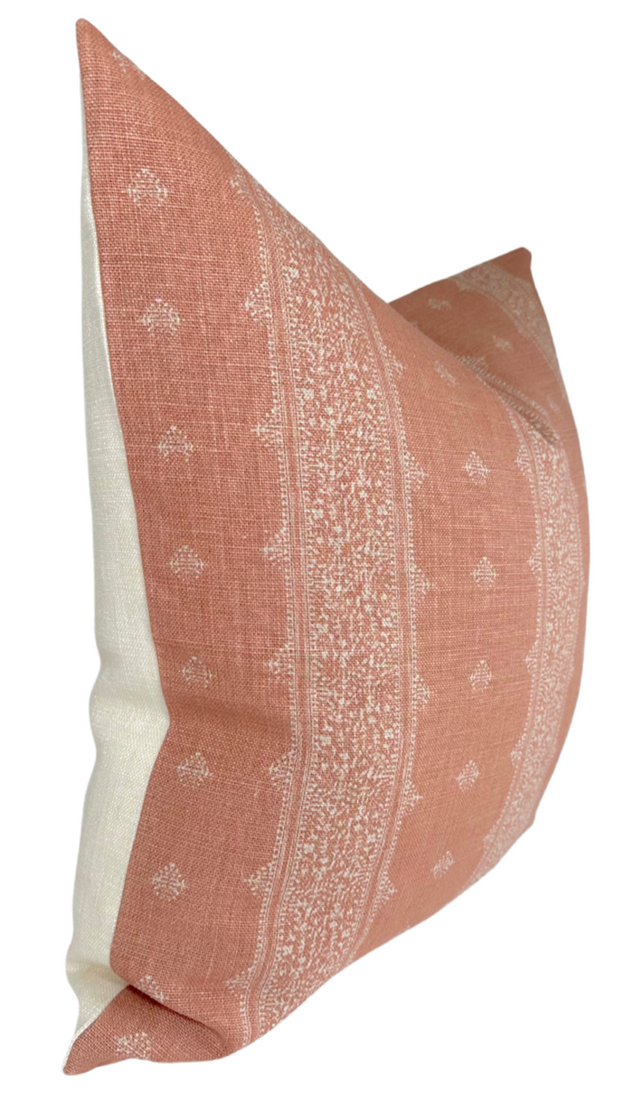 Dekowe Fez Pillow Cover In Terracotta Peter Dunham Textiles