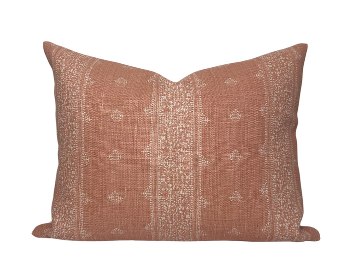 Dekowe Fez Pillow Cover In Terracotta Peter Dunham Textiles