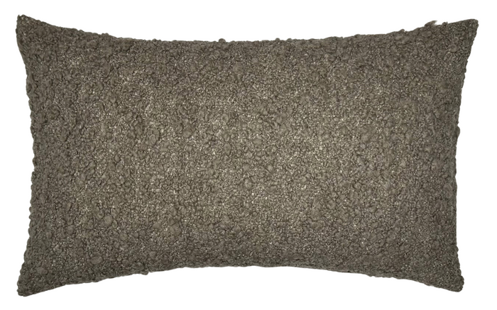 dekowe GILA Boucle Pillow Cover in Brown Larsen Textiles