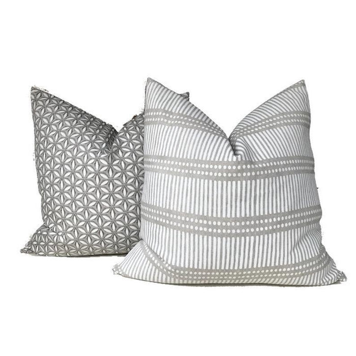 Dekowe Hanami Pillow Cover In Chalk Walter G Pillows Decorative Throw Pillows