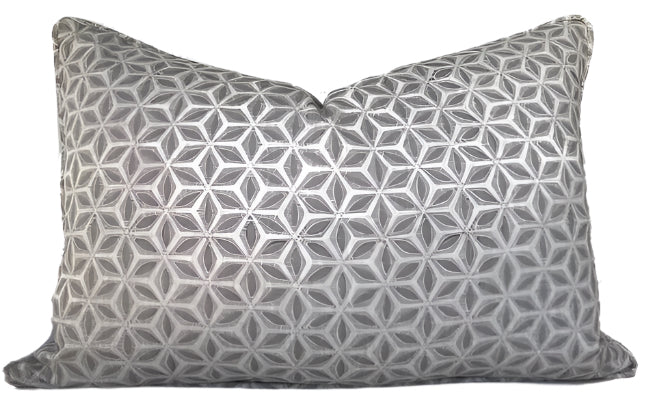 dekowe Hanami Pillow Cover in Mud Walter G Pillows Decorative Throw Pillows