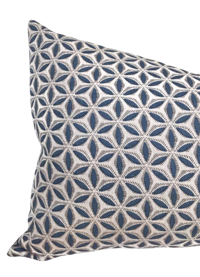 Dekowe Hanami Pillow Cover In Pacific Blue Walter G Pillows Decorative Throw Pillows