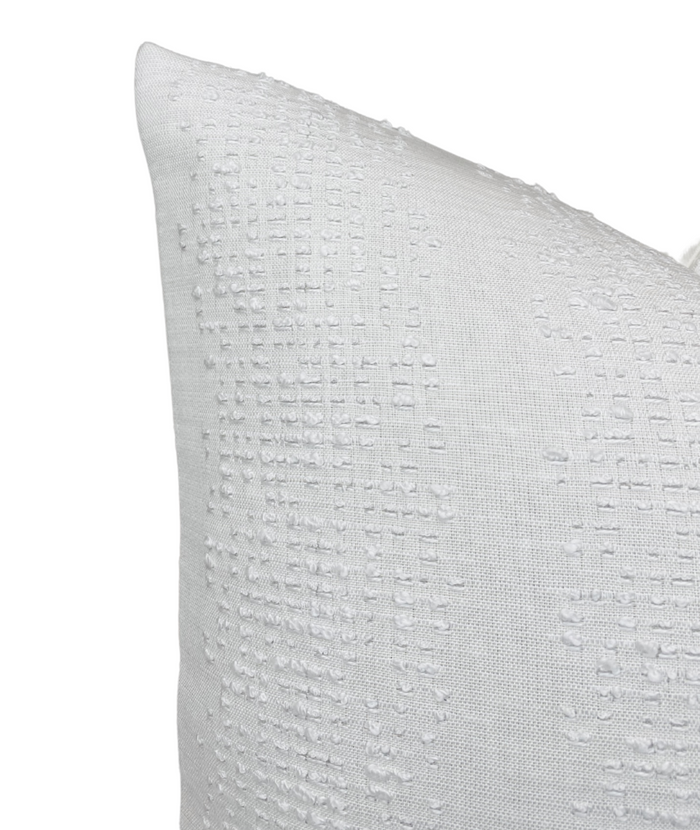 Dekowe Kelly Wearstler Balboa Pillow Cover In Oyster