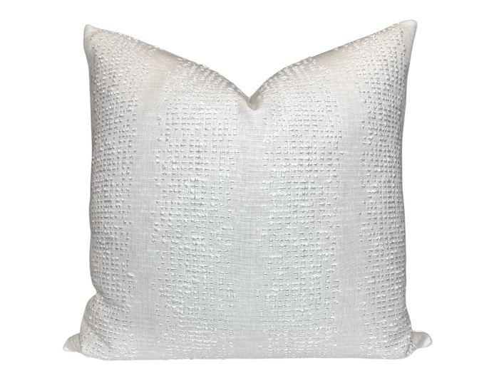 dekowe Kelly Wearstler Balboa Pillow Cover in Oyster