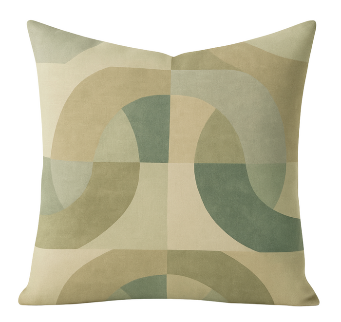 dekowe Kelly Wearstler Colonnade Pillow Cover in Parchment