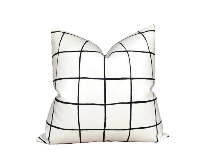dekowe Kelly Wearstler Coquette Pillow Cover in Alabaster