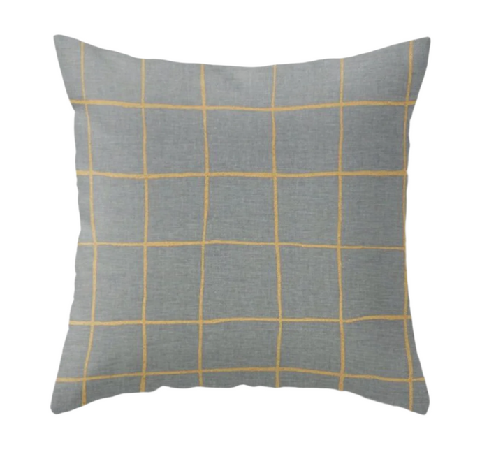 dekowe Kelly Wearstler Coquette Pillow Cover in Heather Gold