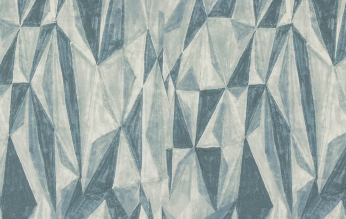 Dekowe Kelly Wearstler Covet Pillow Cover In Denim Blue