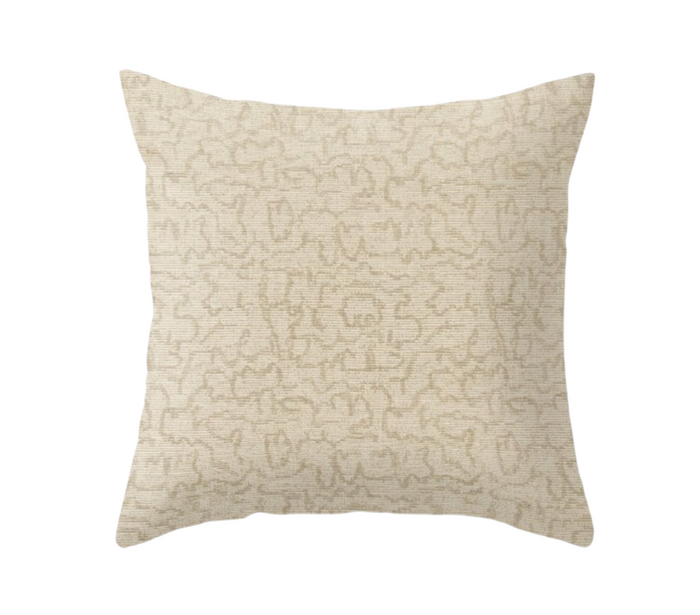 dekowe Kelly Wearstler Crescendo Pillow Cover in Ivory Taupe