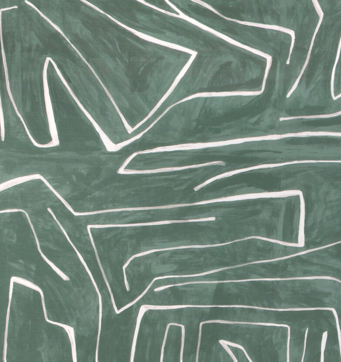 Dekowe Kelly Wearstler Graffito Pillow Cover In Denim