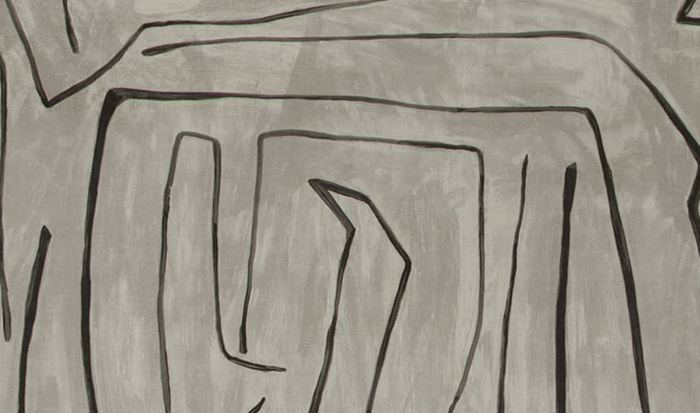 Dekowe Kelly Wearstler Graffito Pillow Cover In Graphite