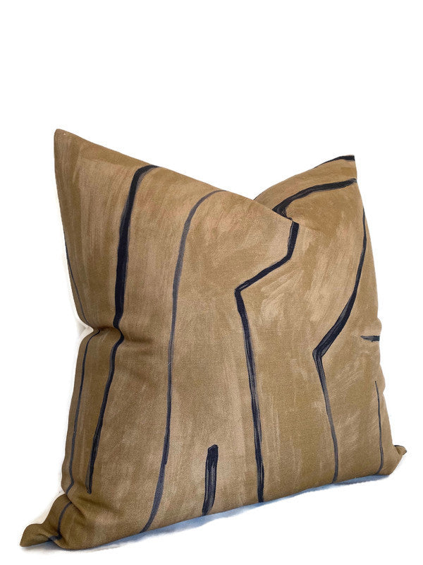 Dekowe Kelly Wearstler Graffito Pillow Cover In Java