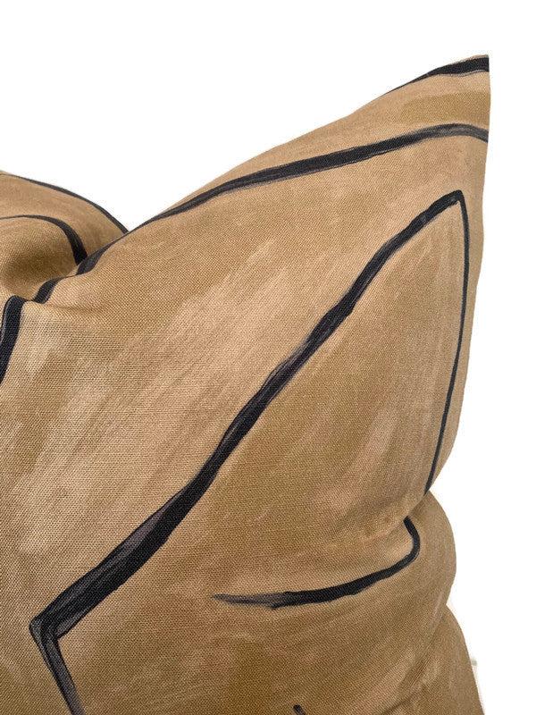 Dekowe Kelly Wearstler Graffito Pillow Cover In Java