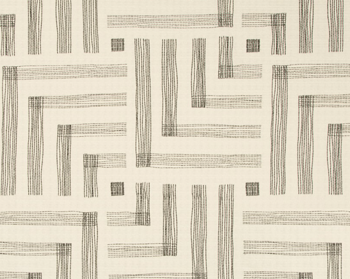 Dekowe Kelly Wearstler Pastiche Pillow Cover In Chalk Jet