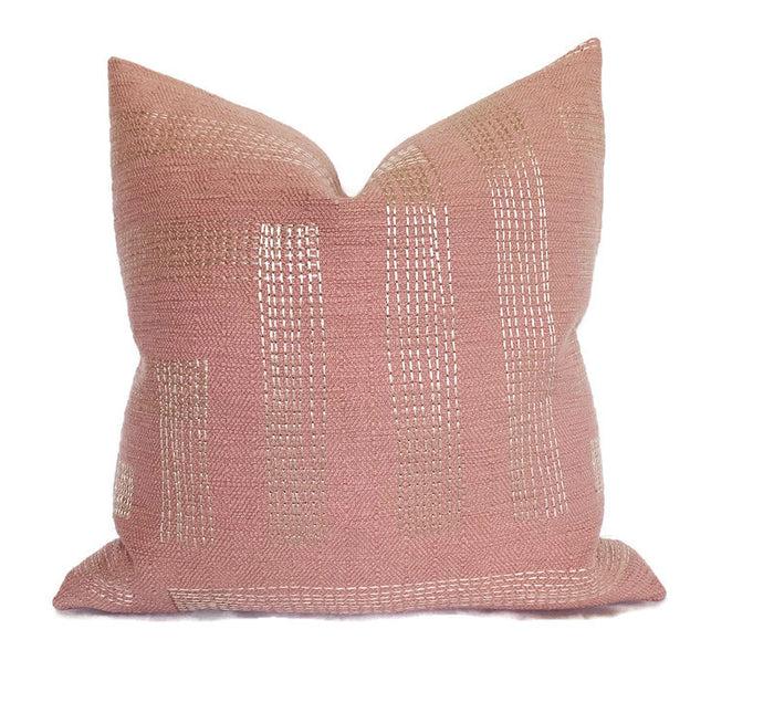 dekowe Kelly Wearstler Pastiche Pillow Cover in Rouge Ivory