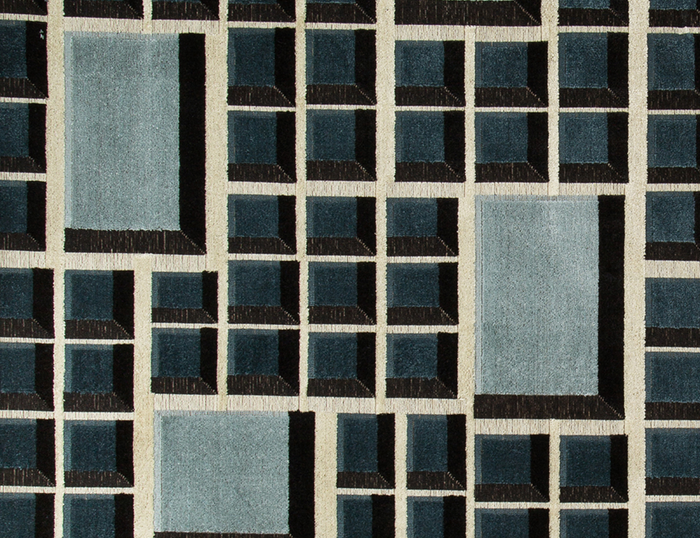 Dekowe Kelly Wearstler Rarity Pillow Cover In Sky Sapphire