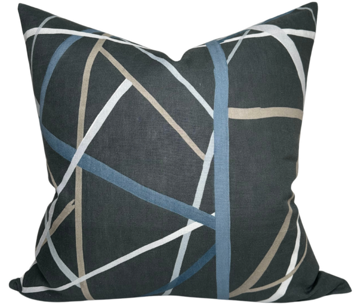 dekowe Kelly Wearstler Simpatico Pillow Cover in Raven