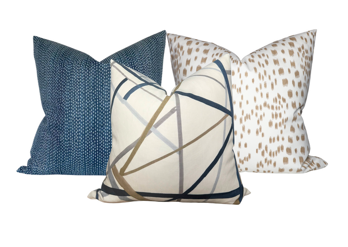 Dekowe Kelly Wearstler Simpatico Pillow Cover In Sand
