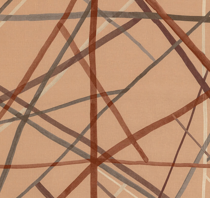 Dekowe Kelly Wearstler Simpatico Pillow Cover In Terracotta