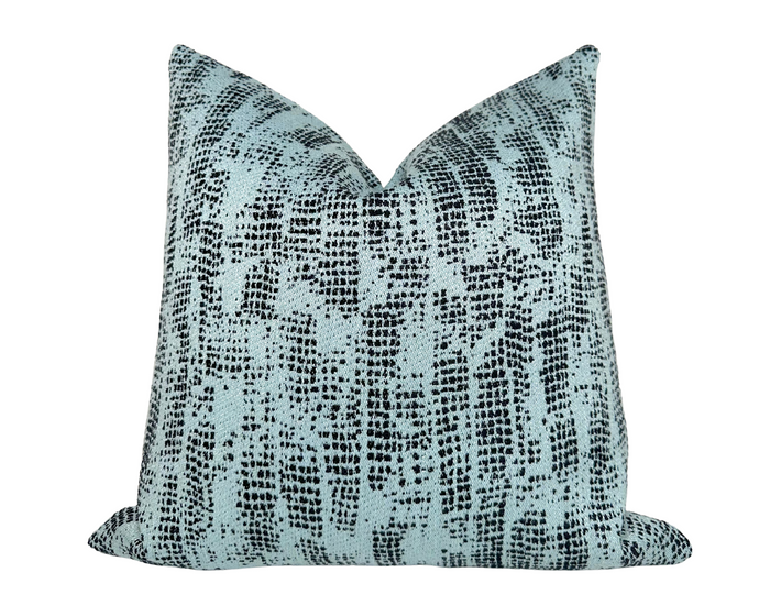 dekowe Kelly Wearstler Verse Pillow Cover in Ice Onyx
