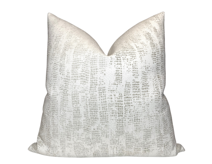 dekowe Kelly Wearstler Verse Pillow Cover in Ivory Ecru