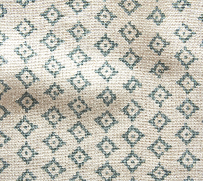 Dekowe Kumbh Pillow Cover In Ocean Peter Dunham Textiles