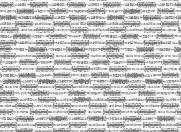 dekowe Lacuna Pillow Cover in Kohl on Ivory Susan Connor Textiles