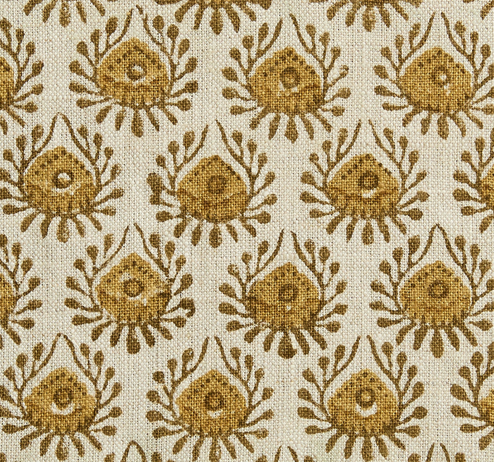 Dekowe Lyon Pillow Cover In Saffron Walter G Textiles