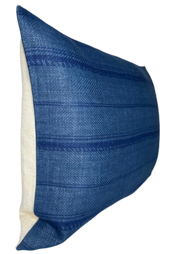 Dekowe Malabar Pillow Cover In Indigo Peter Dunham Textiles
