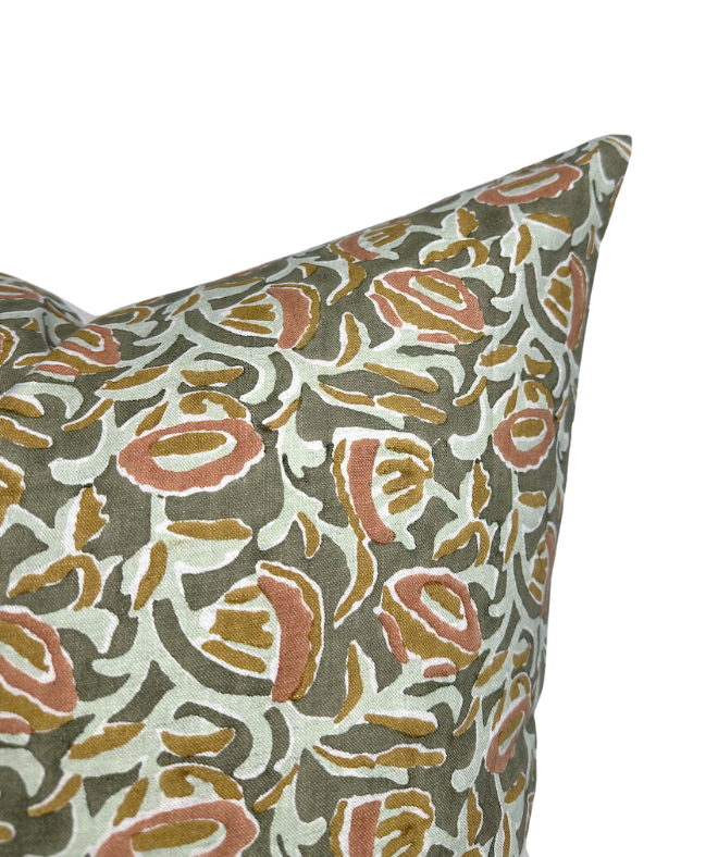 Dekowe Marbella Pillow Cover In Green Walter G Textiles