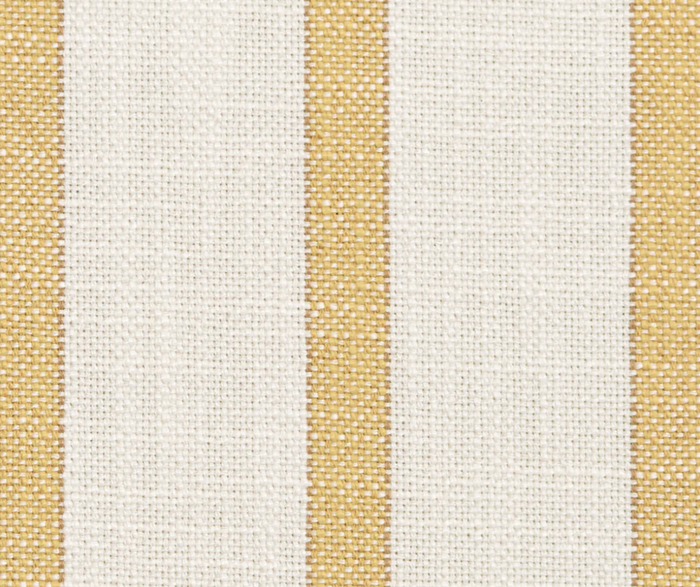 Dekowe Market Stripe Pillow Cover In Goldenrod Indoor Outdoor Pillow