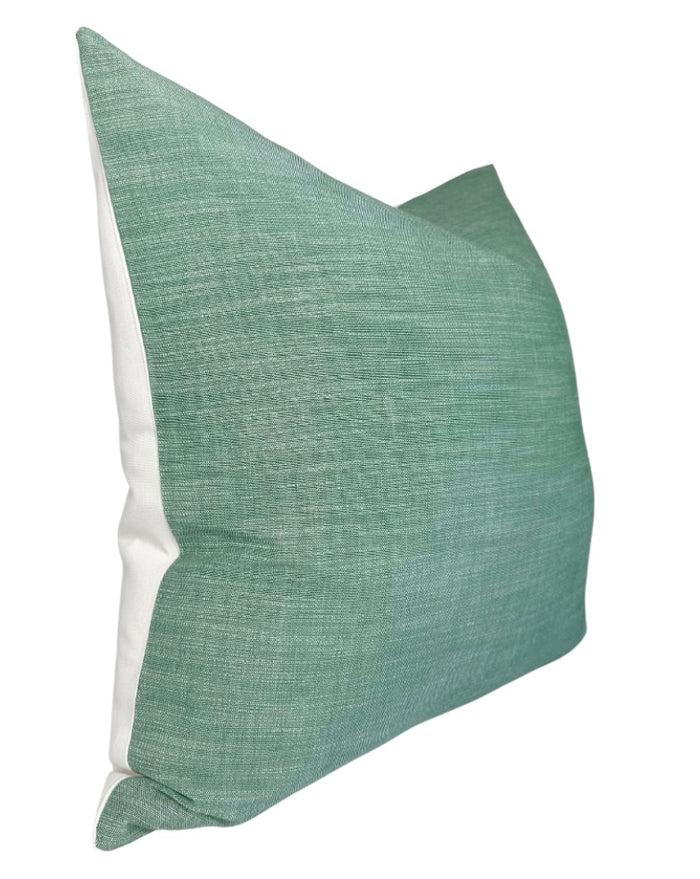 Dekowe Maroma Pillow Cover In Verde Green Christopher Farr Textiles
