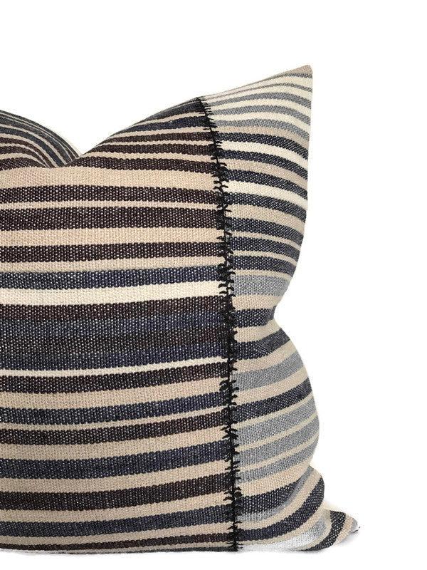 Dekowe Mazhar Pillow Cover In Blue Designer Pillows