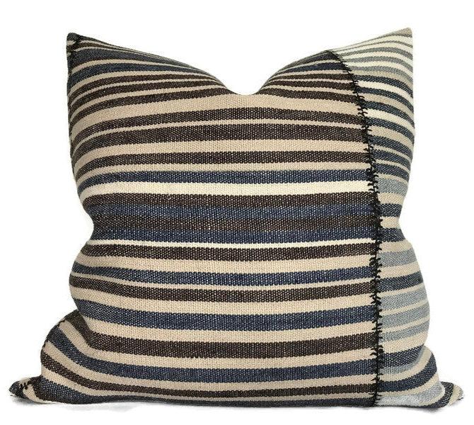 dekowe Mazhar Pillow Cover in Blue Designer Pillows