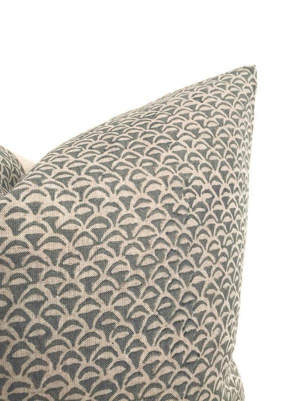 Dekowe Moro Pillow Cover In Celadon Walter G Textiles
