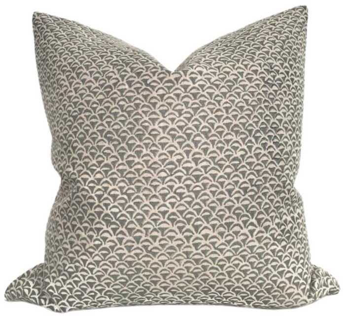 dekowe Moro Pillow Cover in Celadon Walter G Textiles