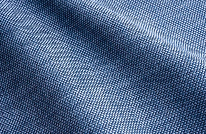 Dekowe Outdoor Rough 'n Rowdy Woven Pillow Cover In Blueberry Perennials Textiles