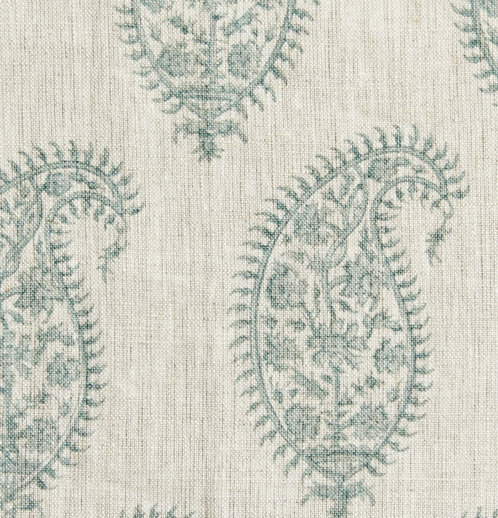 Dekowe Paisley Pillow Cover In Celadon Walter G Textiles