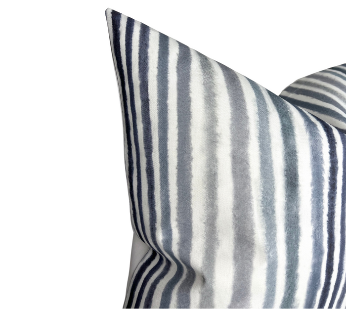 Dekowe Palasari Pillow Cover In Graphite Indoor Outdoor Pillow