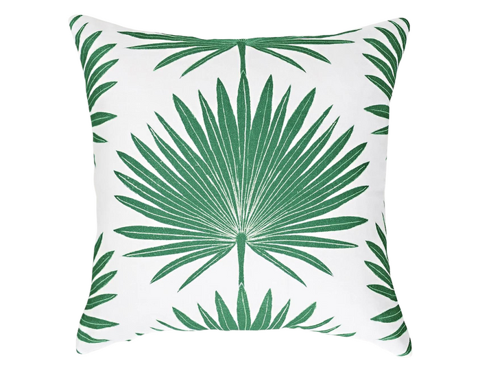 dekowe Palmetto Pillow Cover in Grass McLaurin + Piercy Textiles