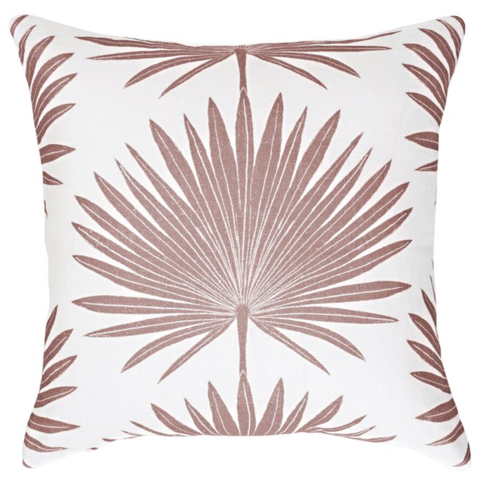 dekowe Palmetto Pillow Cover in Lavender McLaurin + Piercy Textiles